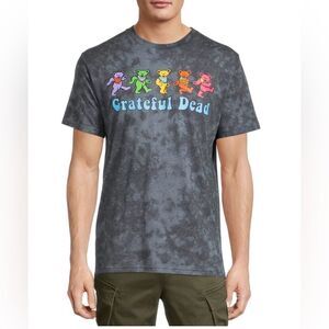 Grateful Dead Tie-Dye Dancing Bears Retro Hippie 60's Band T-Shirt Sz 3X